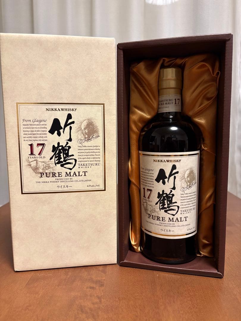 【専用】竹鶴17年 ピュアモルトウイスキー 750ml（化粧箱入り）