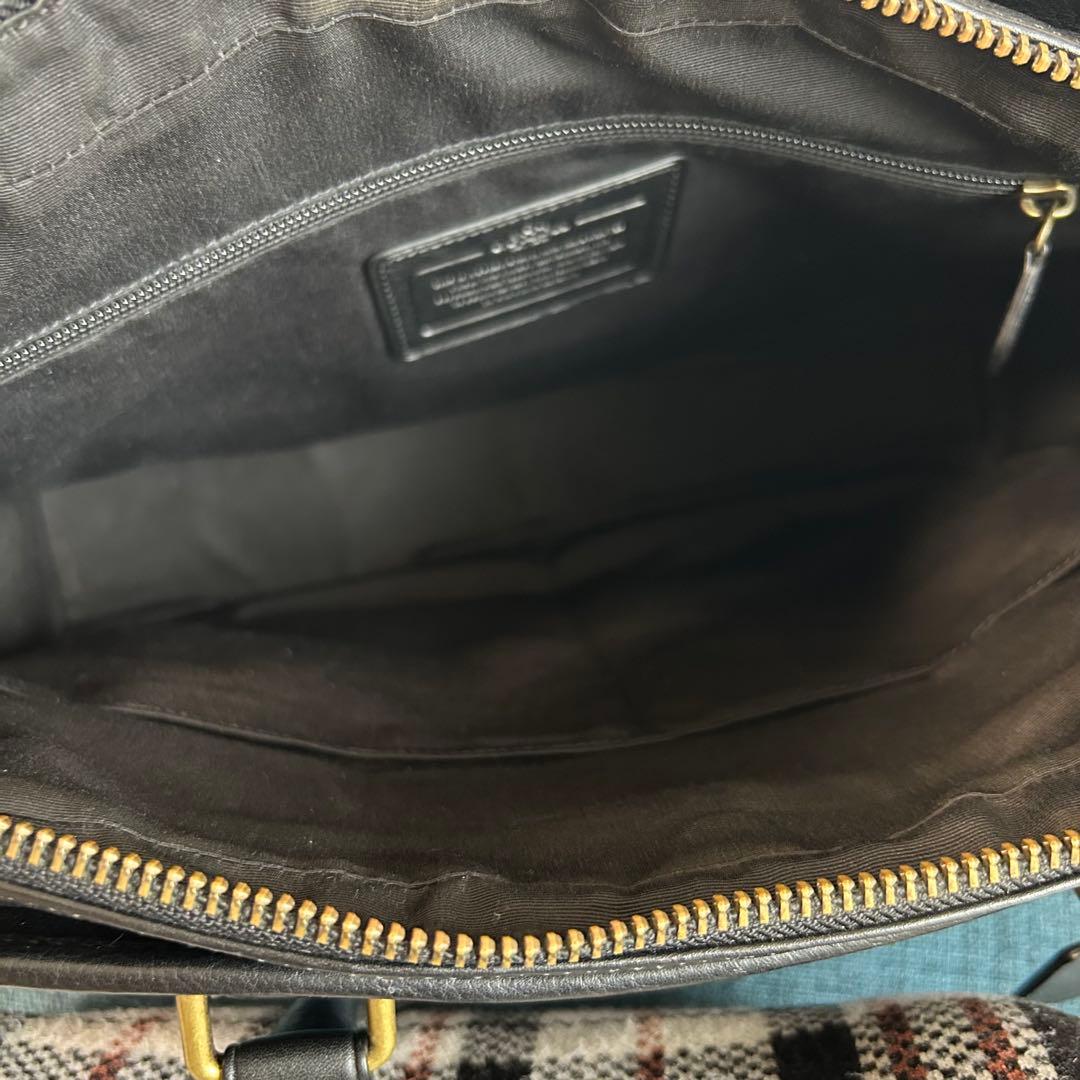 ビジネスバッグ コーチ　COACH ブラック