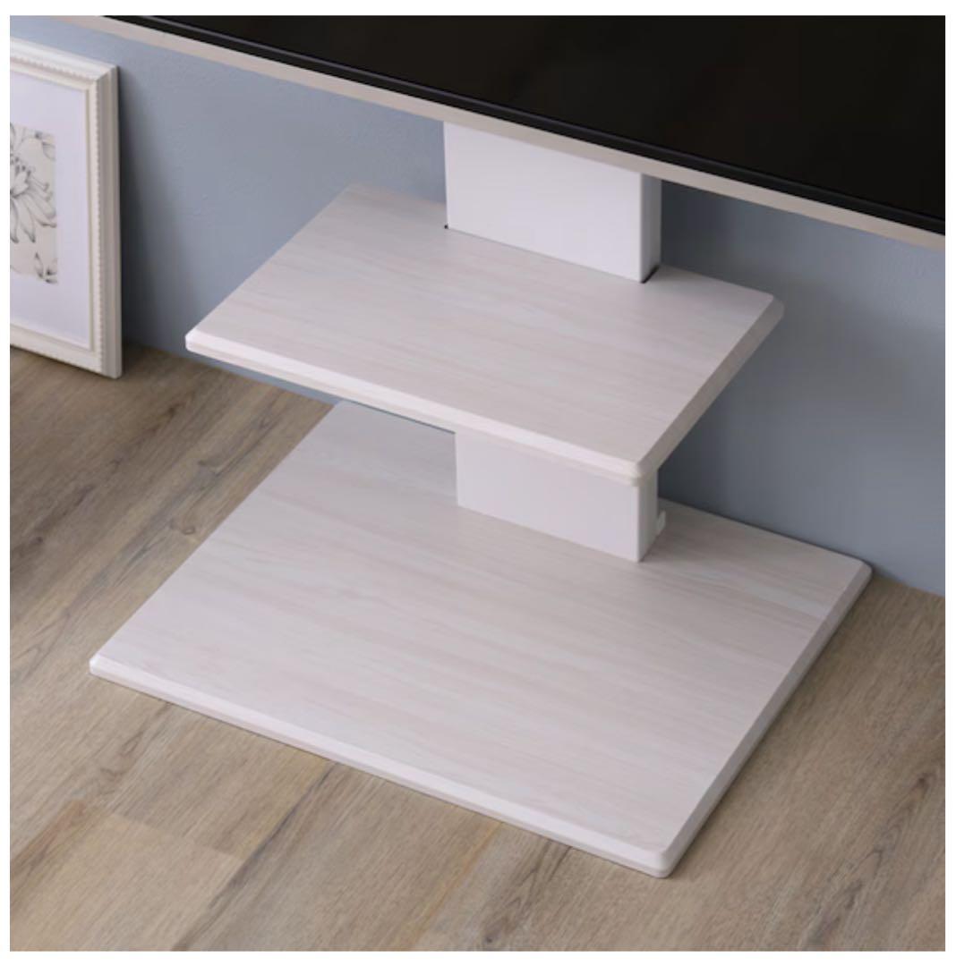 ニトリ　壁寄せテレビスタンド　トエルL-WH/WW