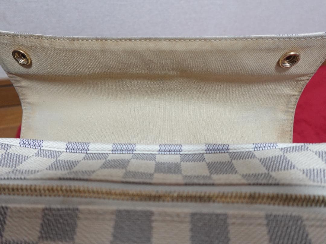 美品ルイヴィトン LOUIS VUITTON ナヴィグリオ アズール ホワイト