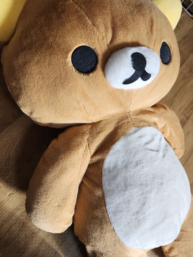 リラックマ　３周年記念ぬいぐるみ　全長約７０cm程度　サンエックス　3rd