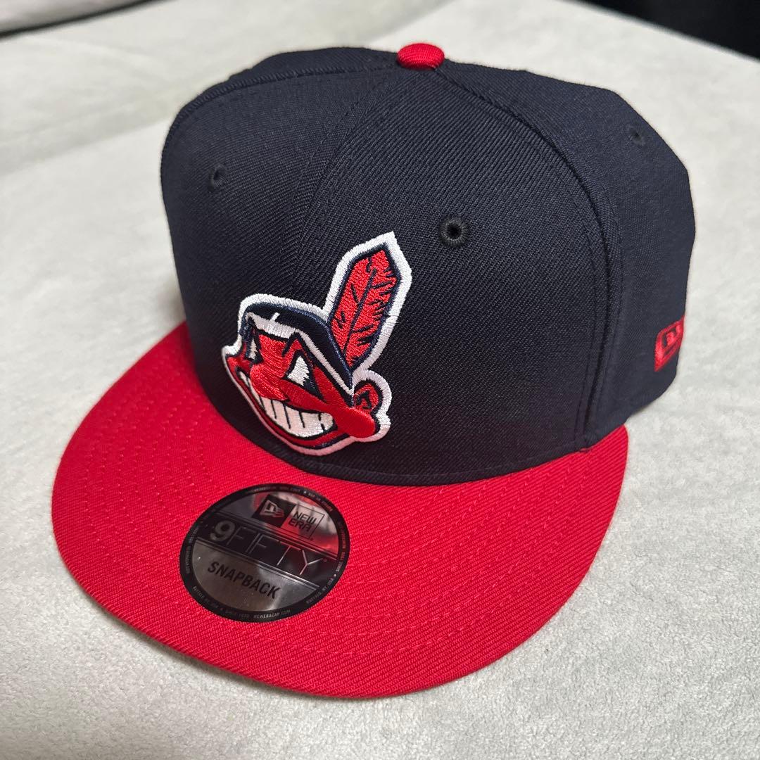 New Eraクリーブランドインディアンス ワフー酋長 キャップ 9Fifty