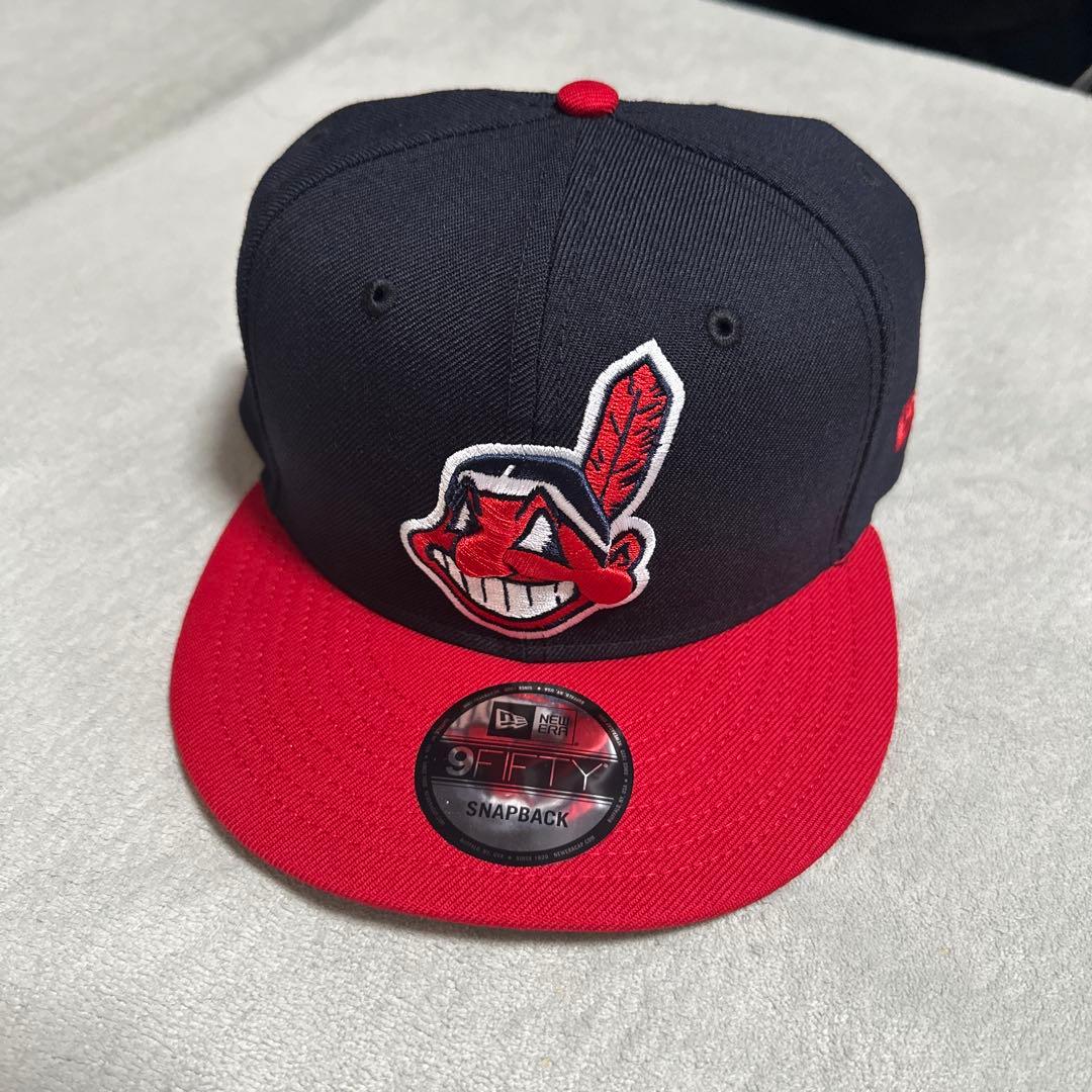 New Eraクリーブランドインディアンス ワフー酋長 キャップ 9Fifty