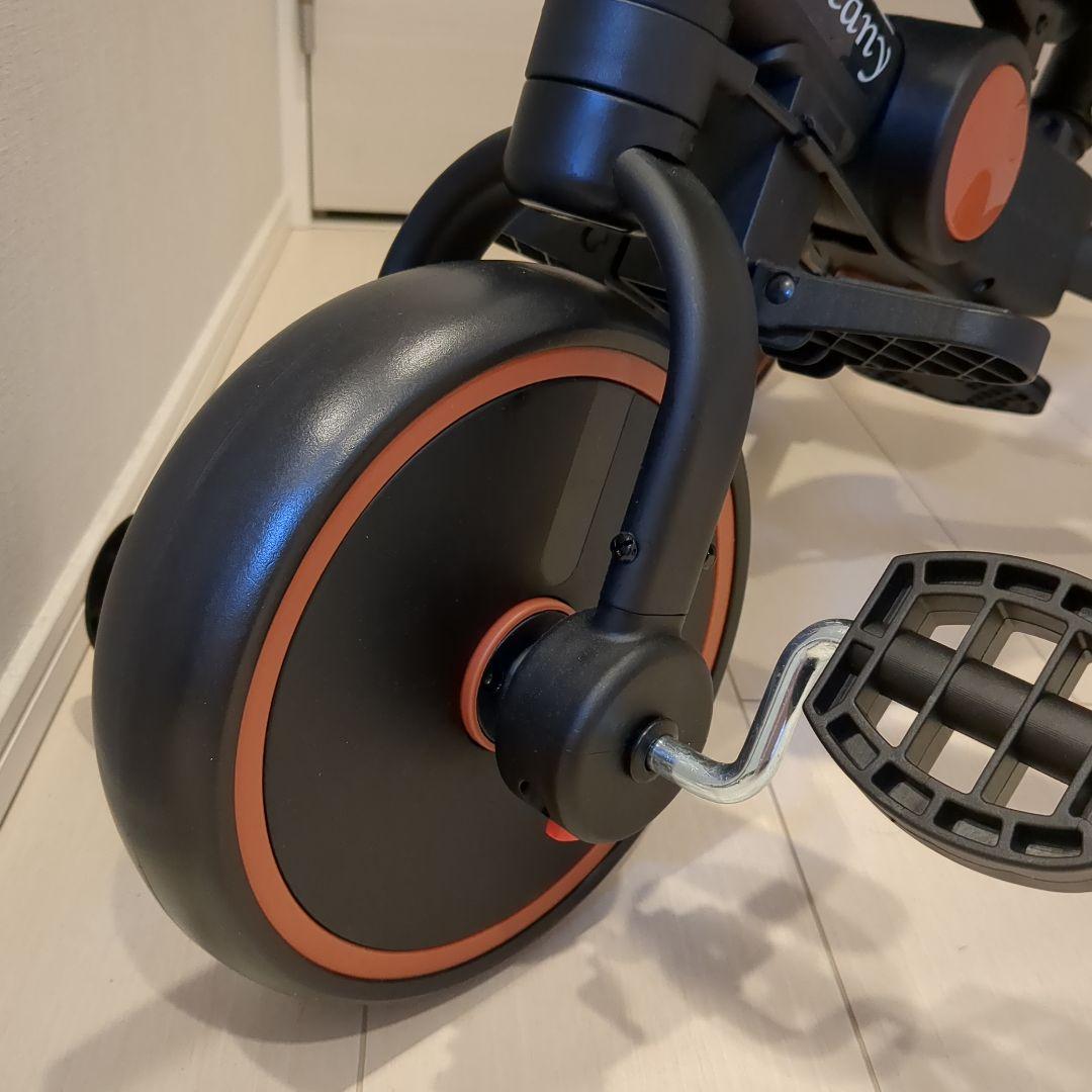 Bacany 三輪車 ブラック　幼児用自転車　多機能