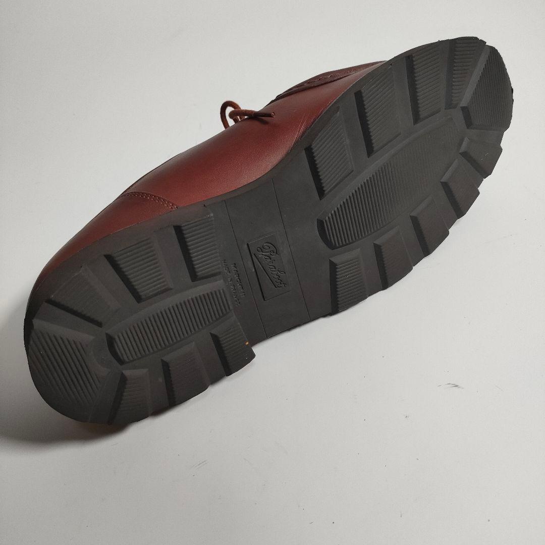 パラブーツ ミカエル 43.5 マロン レザー チロリアンシューズ