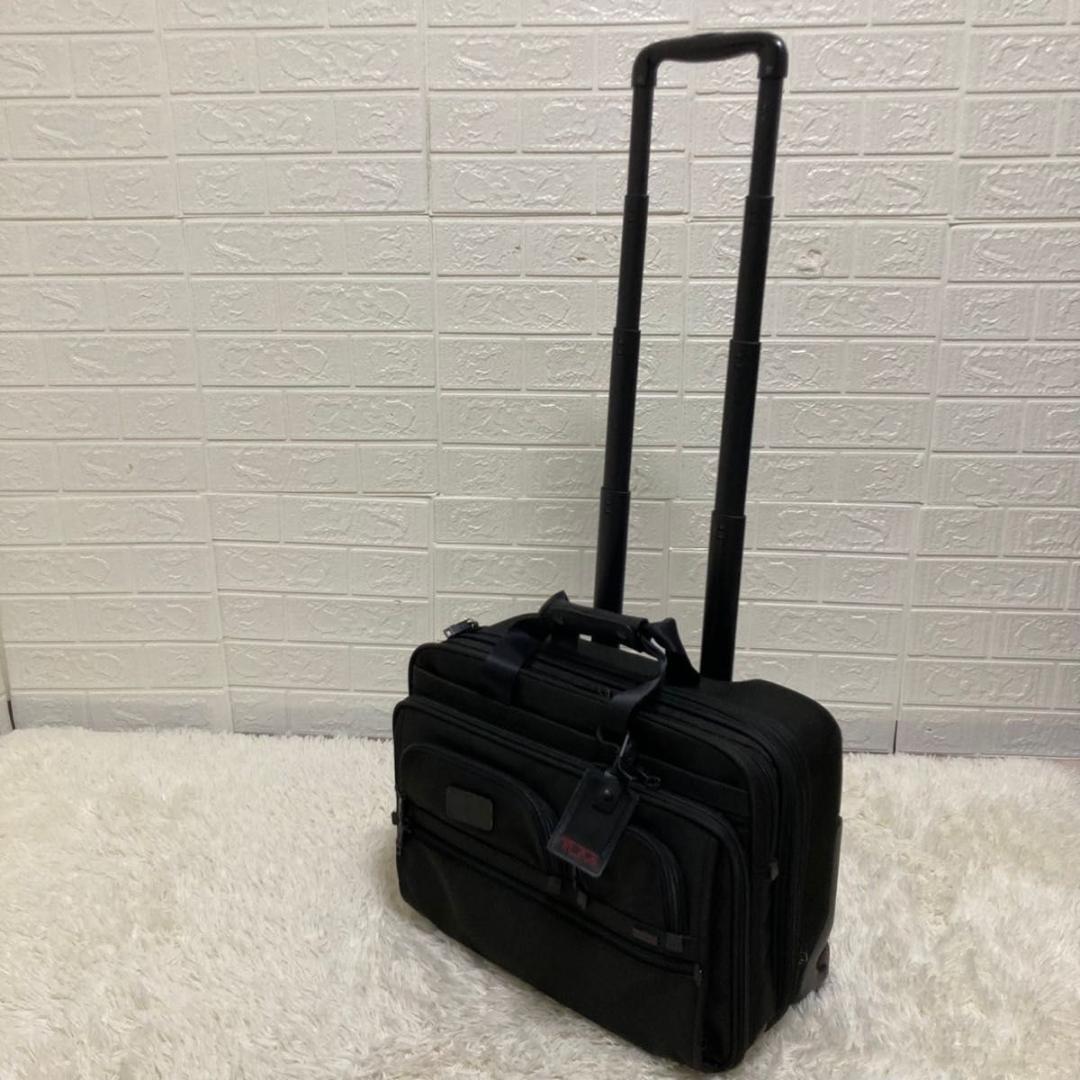 TUMI トゥミ ビジネス キャリーバッグ ブリーフケース付　26127DH黒