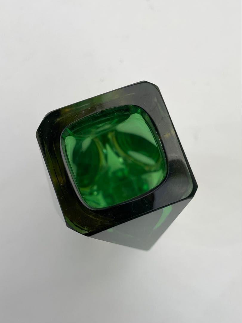 ミッドセンチュリー　ヴィンテージムラーノガラス　花瓶　オブジェ