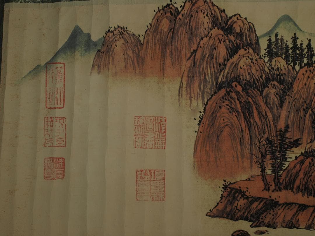 中国明時代の絵　激安骨董品　肉筆保証古美術 BD405A3-3