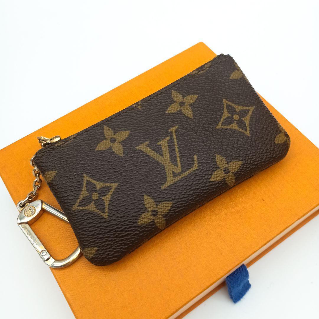 【美品S】ルイヴィトン　ポシェットクレ　モノグラム　ケース