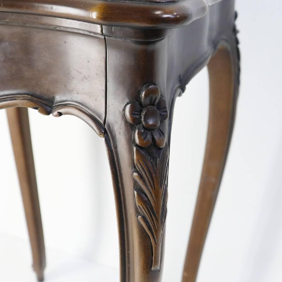 カリモク最高峰 ドマーニ ルイ15世コレクション サイドテーブル 引き出し付き