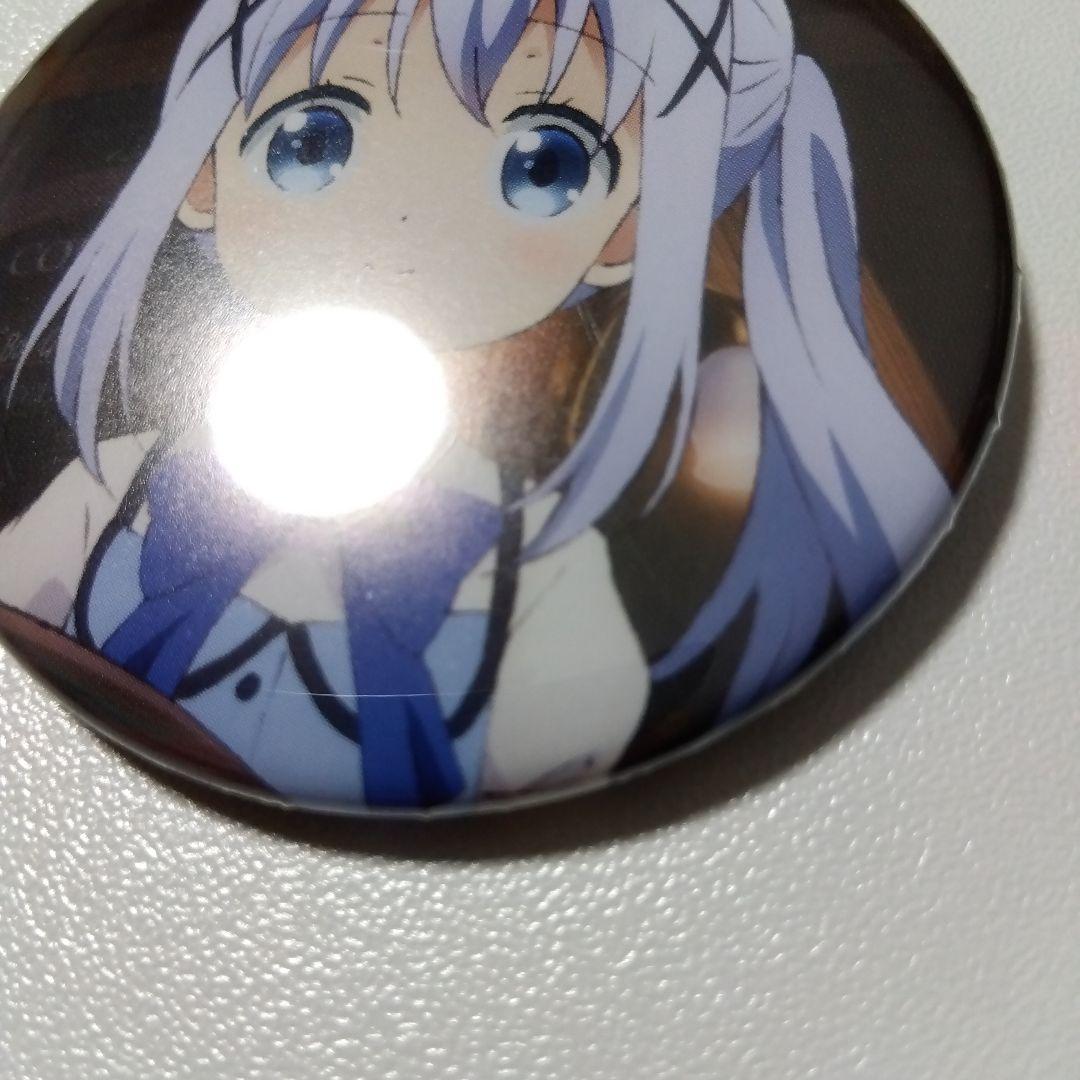 【ごちうさ】チノ 10周年記念 キャラクターソング アニメイト 特典 缶バッジ