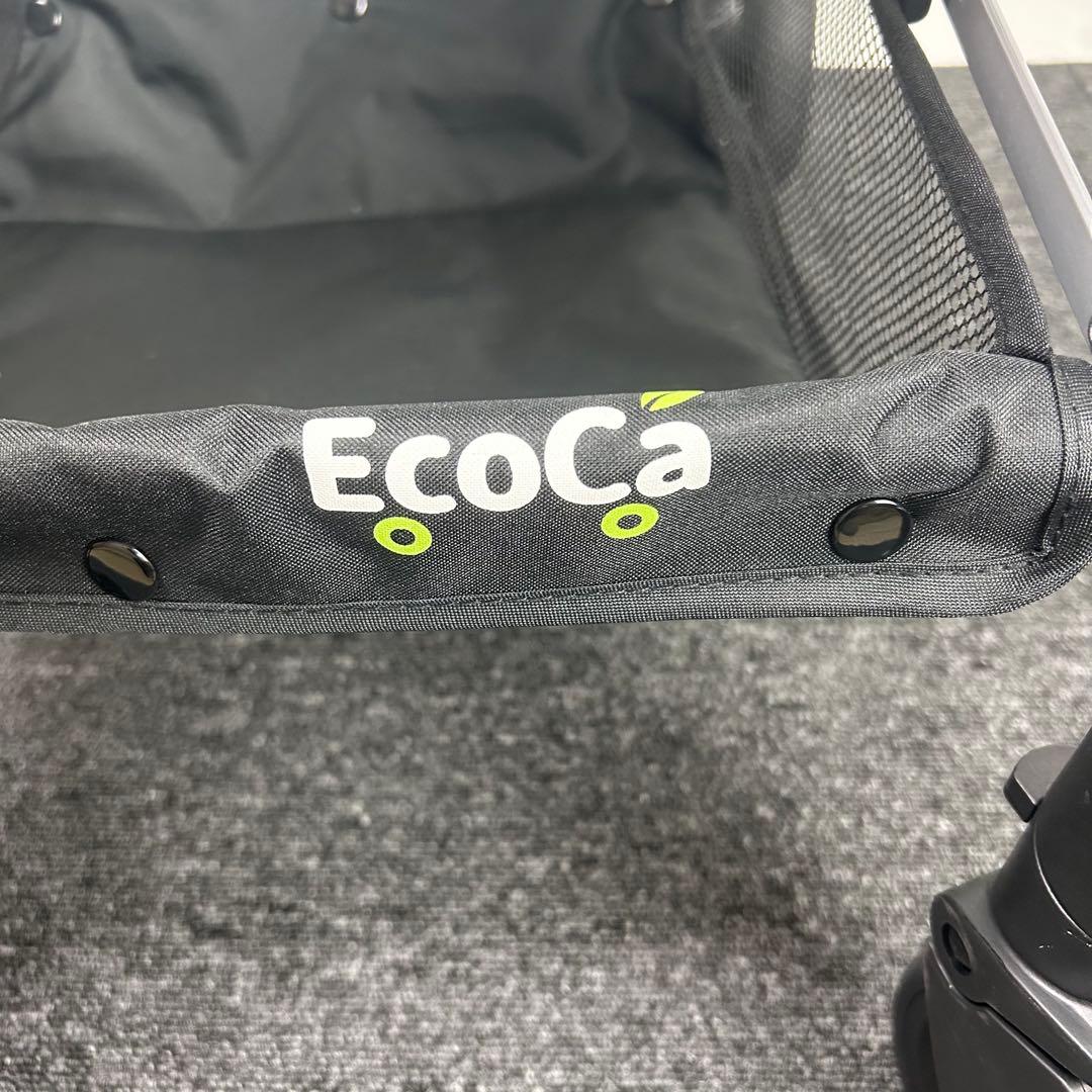【美品】EcoCa エコカ ショッピングカート シルバーカー 折り畳み