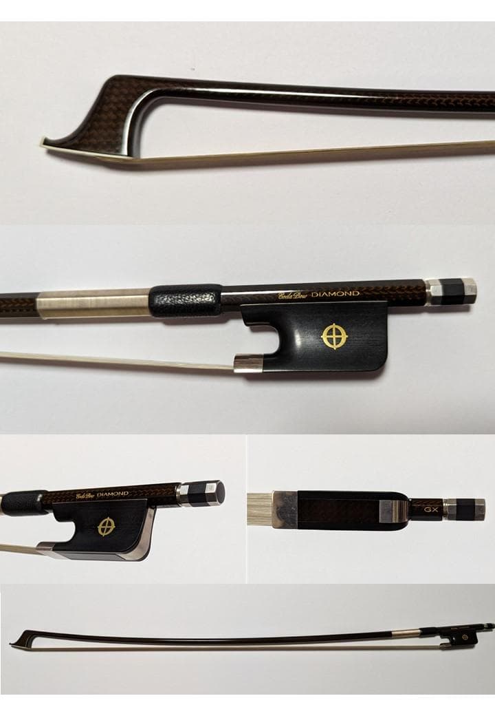 チェロ弓　CodaBow　Diamond GX