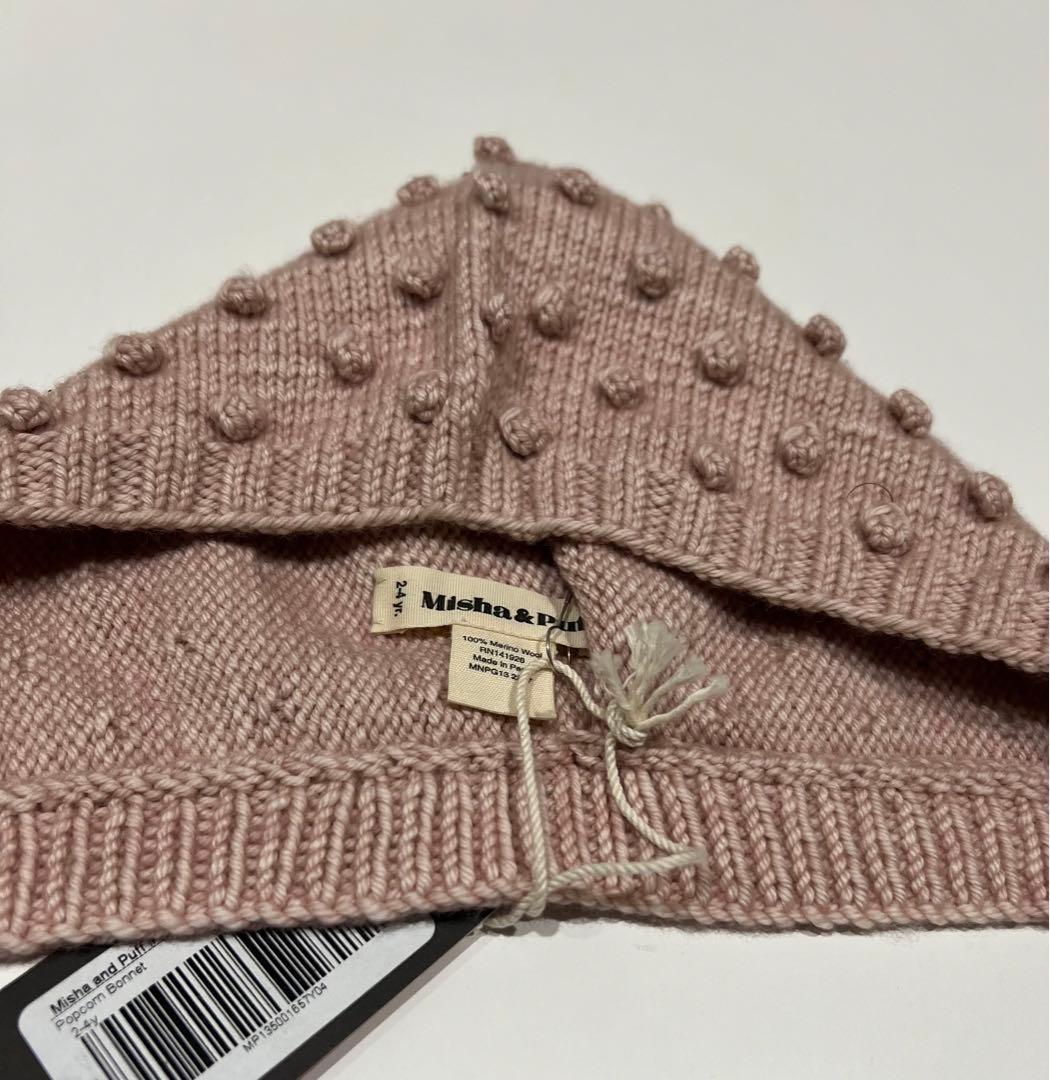 misha&puff ミシャアンドパフ　帽子　ボンネット　2-4y