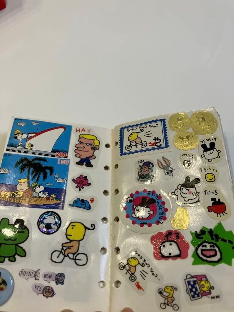 平成レトロ シール帳 当時物　昭和レトロ　たまごっち　サンリオ　完成品