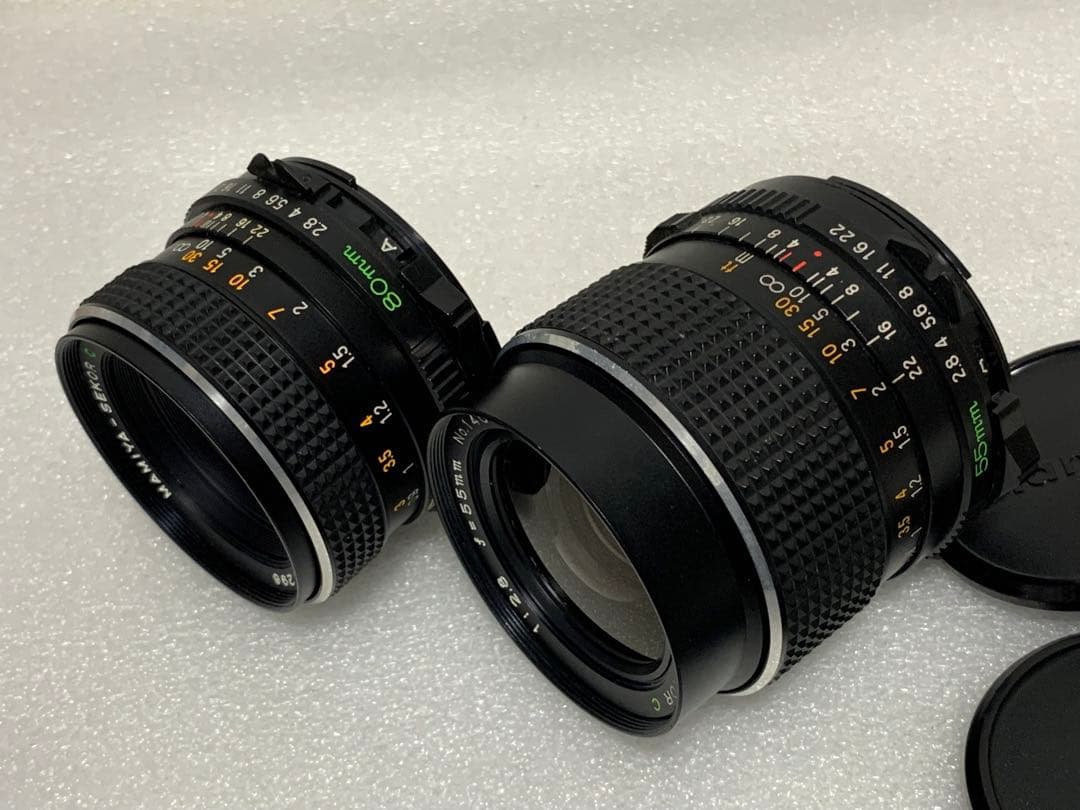 フィルムカメラ Mamiya M645 1000s SEKOR C 2.8 80 mm 55mm
