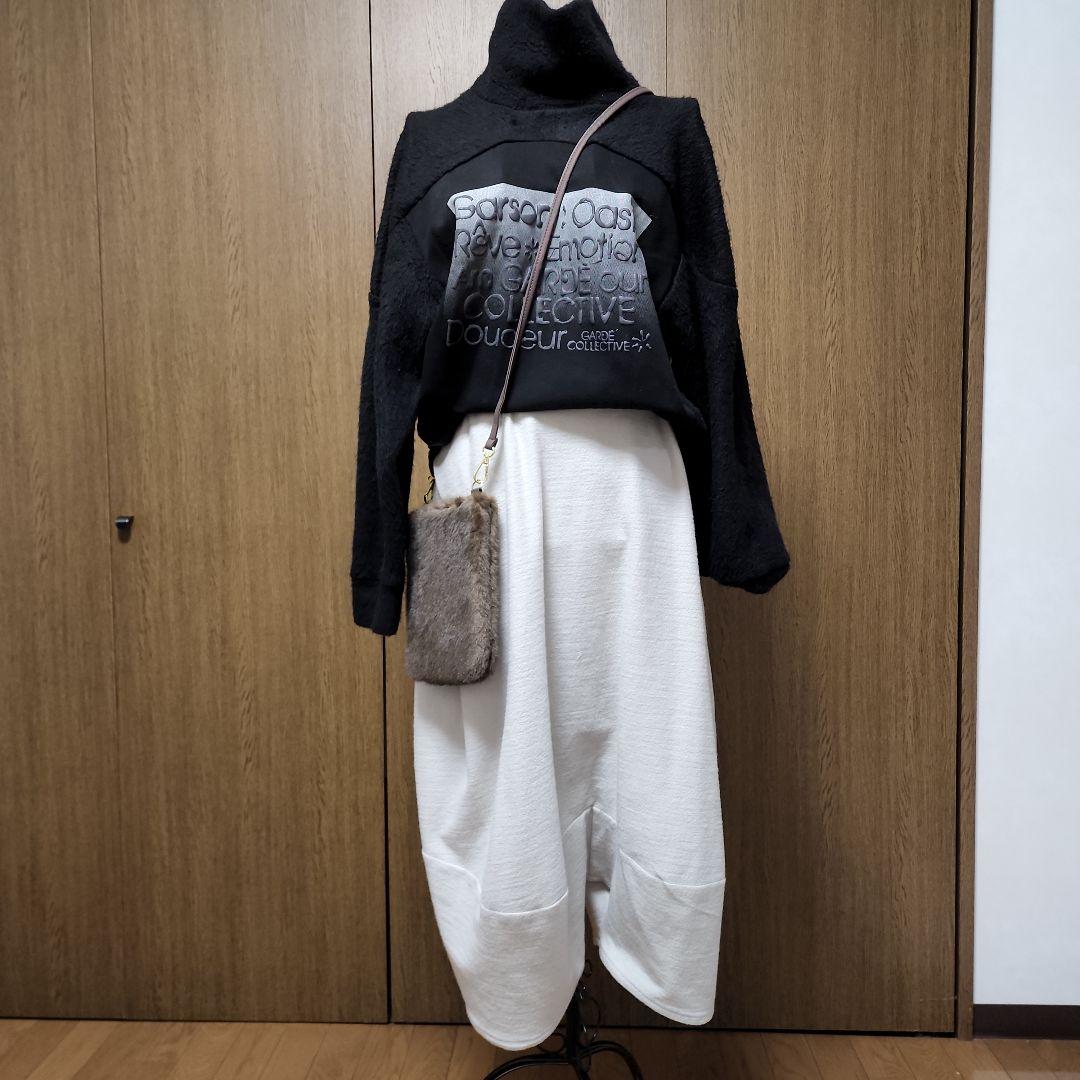 センソユニコ⭐ホワイト サルエルパンツ ⭐冬物⭐美品