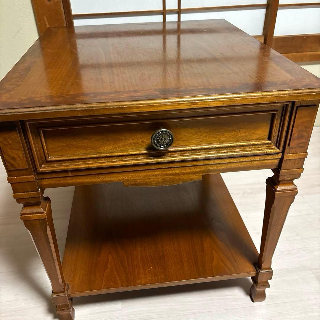 【良品】ドレクセルヘリテイジ ジャパン エンドテーブル ヴィンテージ