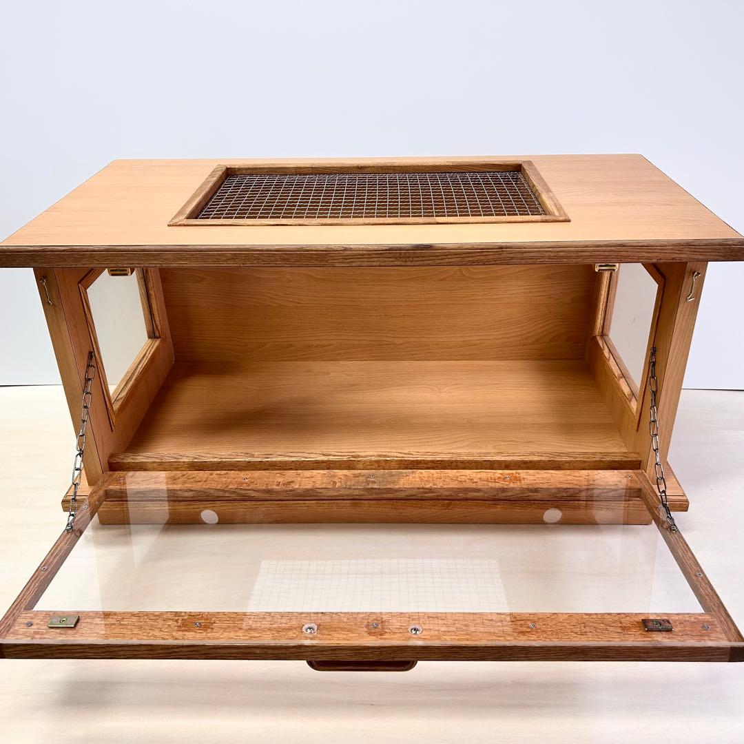 爬虫類ゲージ 一点物 木製 ケージ