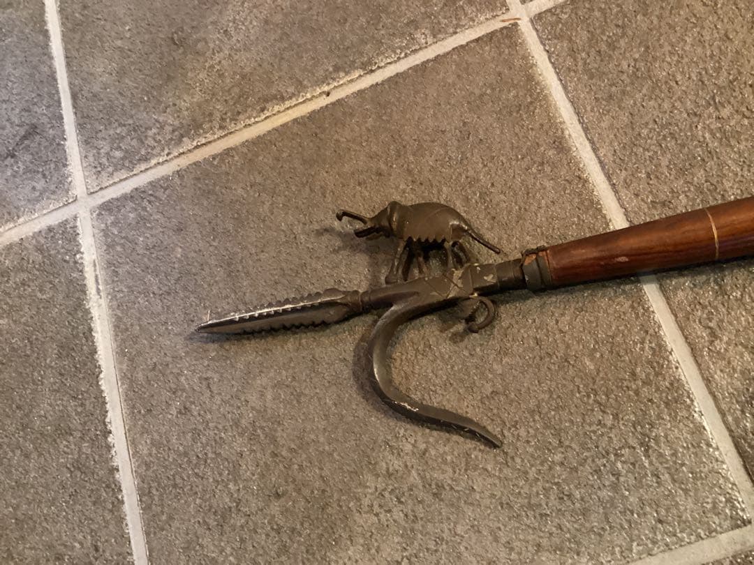 ビィンテージ　インド古武具　象使い　アンクス