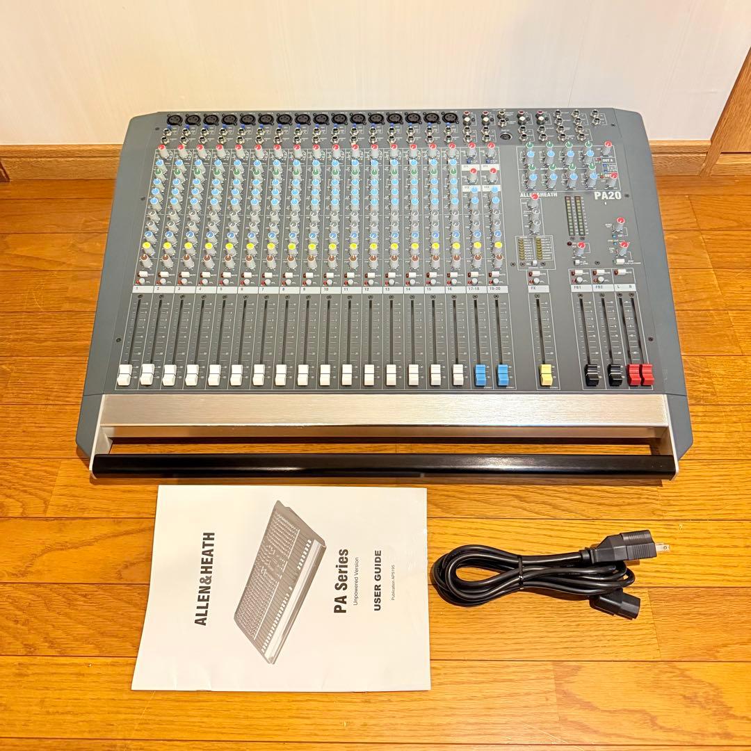 【美品】ALLEN&HEATH PA20 アナログミキサー