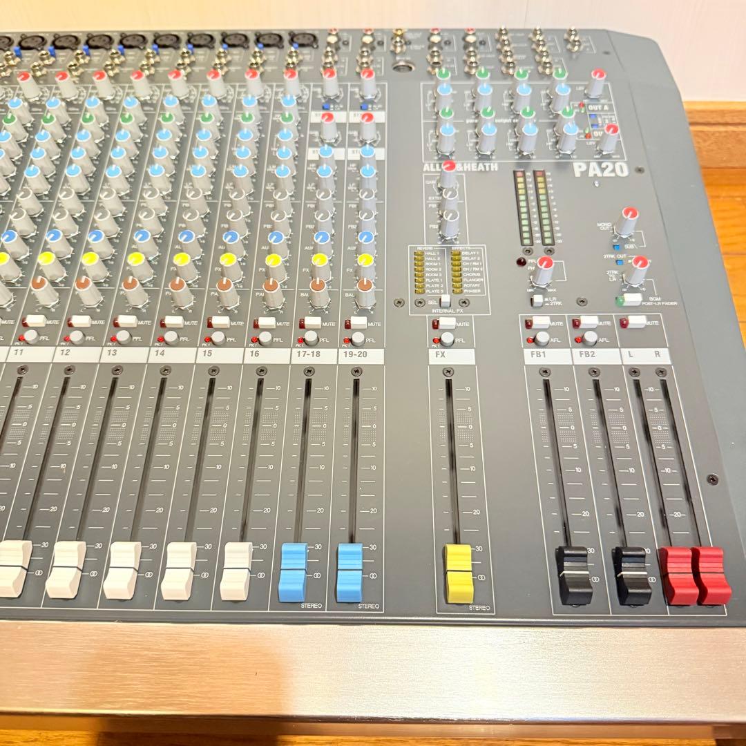 【美品】ALLEN&HEATH PA20 アナログミキサー
