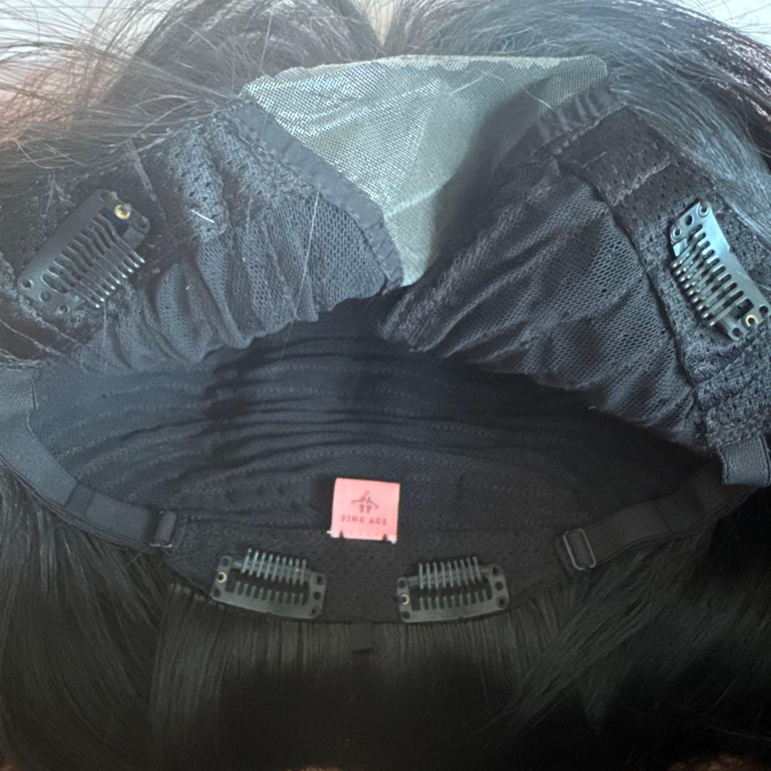 【ピンクエイジ】手植えフルウィッグネイチャーショート