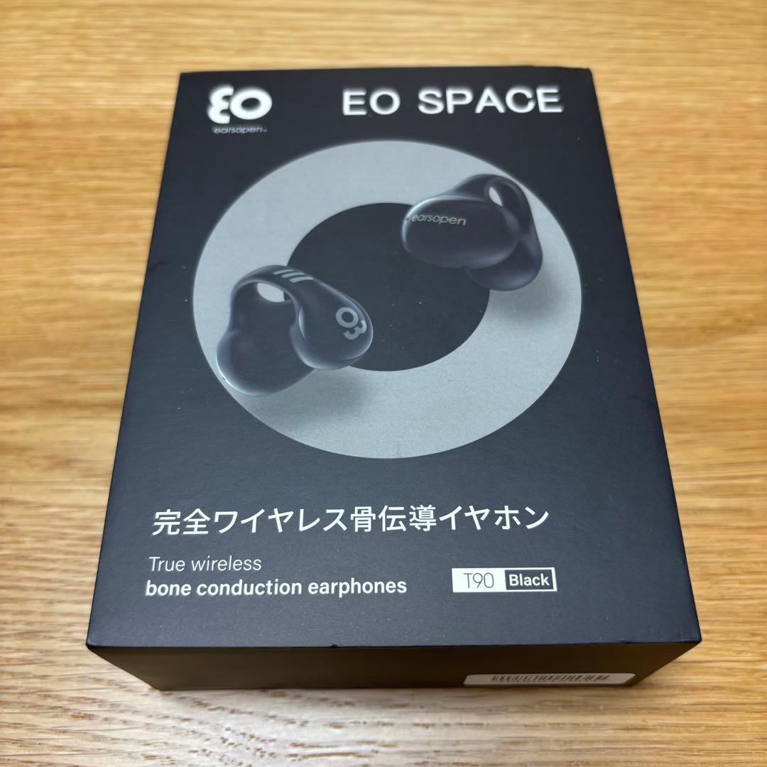 【美品】EO SPACE T90 骨伝導イヤホン ブラック
