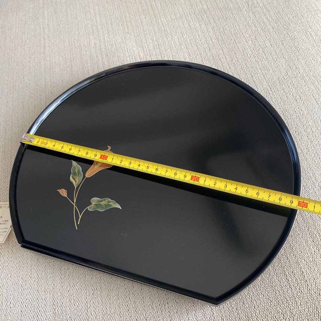 山中漆器　半月盆　卓上膳　会席御膳