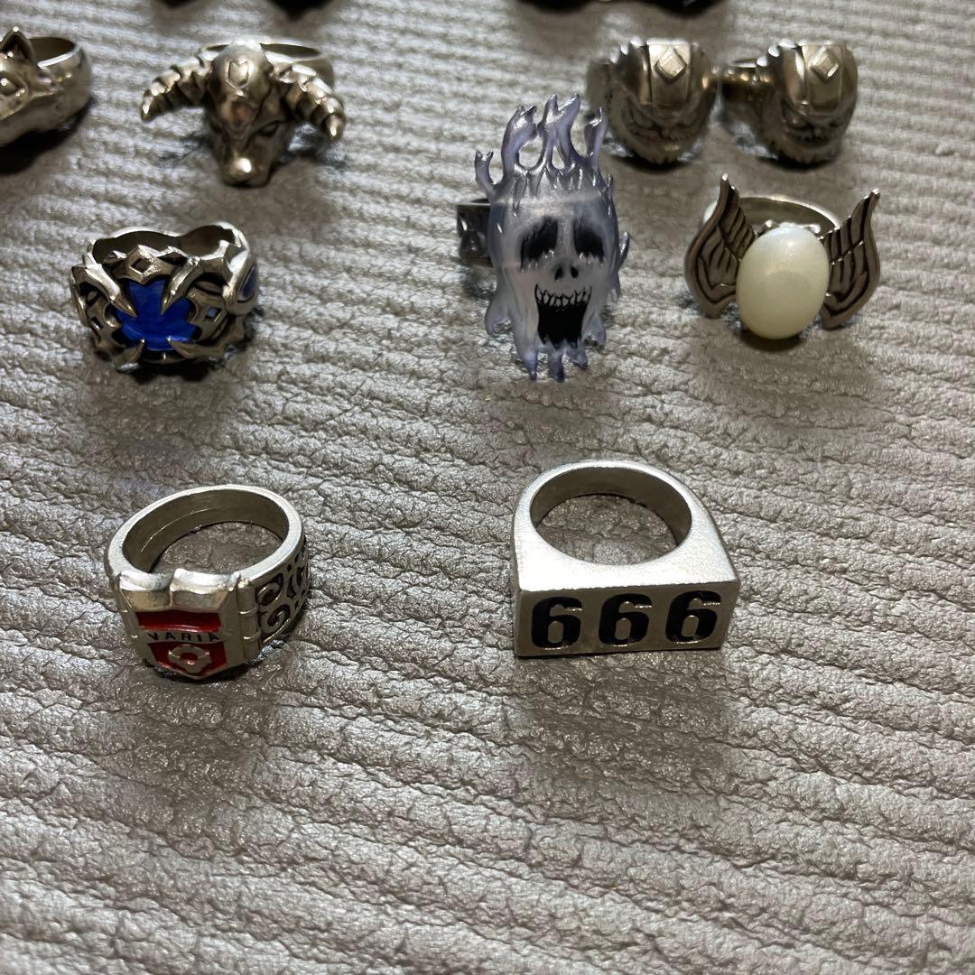 激レア　コスプレ　家庭教師ヒットマンREBORN ボンゴレリング　リング　セット