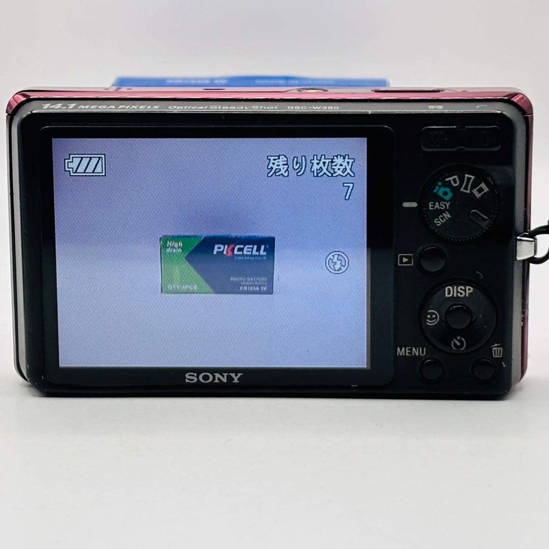 動作確認済 SONY Cyber-shot DSC-W380 デジタルカメラ