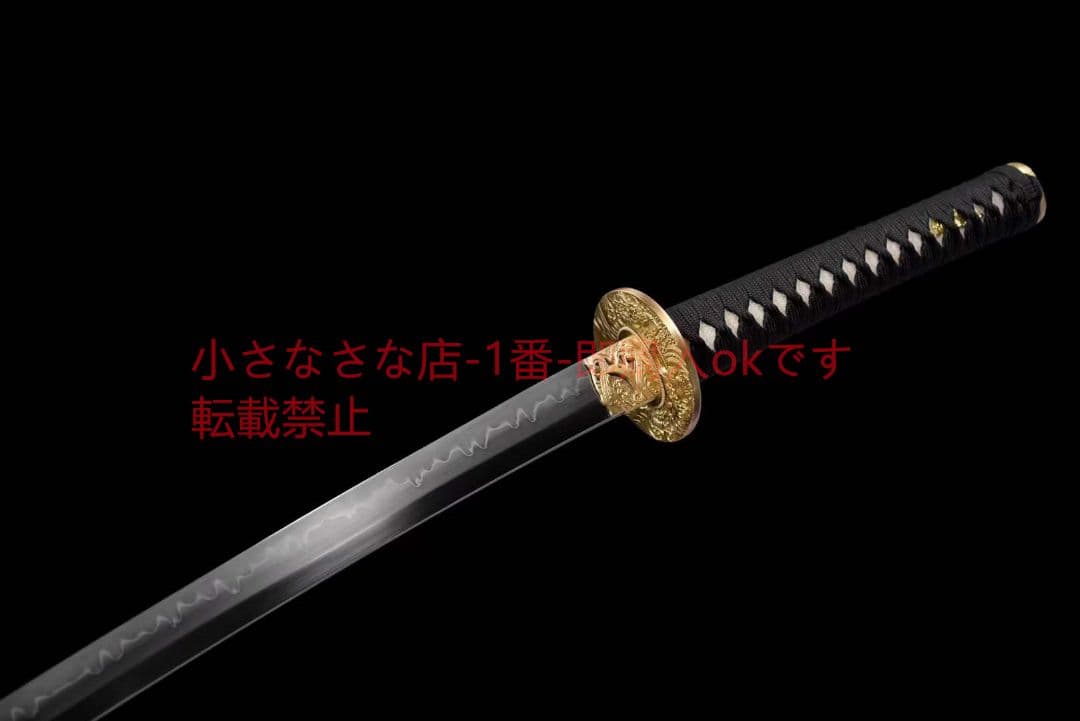 26寸T10焼刃日本三色研【無双ゴースト】 武具 刀装具 日本刀 模造刀 居合刀