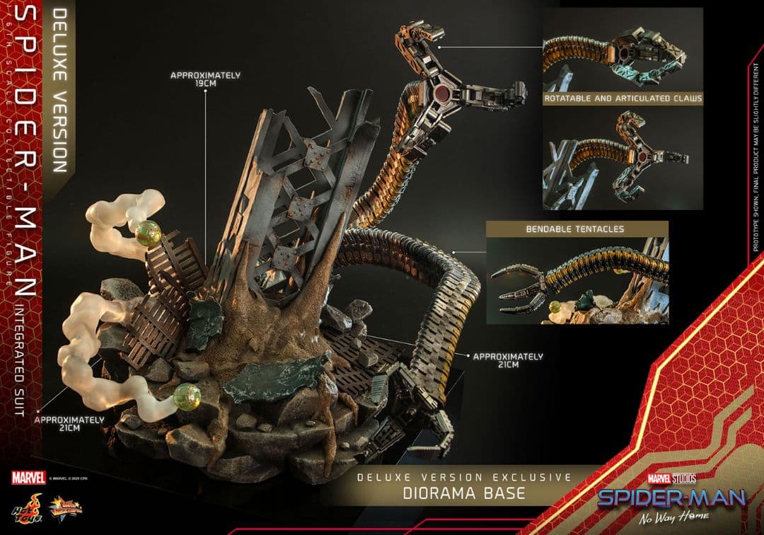 新品お値下不可　ホットトイズスパイダーマン インテグレーテッドスーツ　ボーナス付