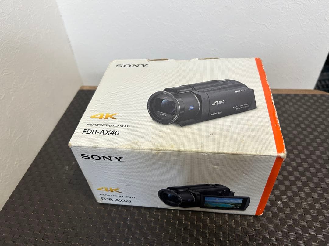 e*0様 SONY 4Kビデオカメラ FDR-AX40 ケース付き 卒業式・運動