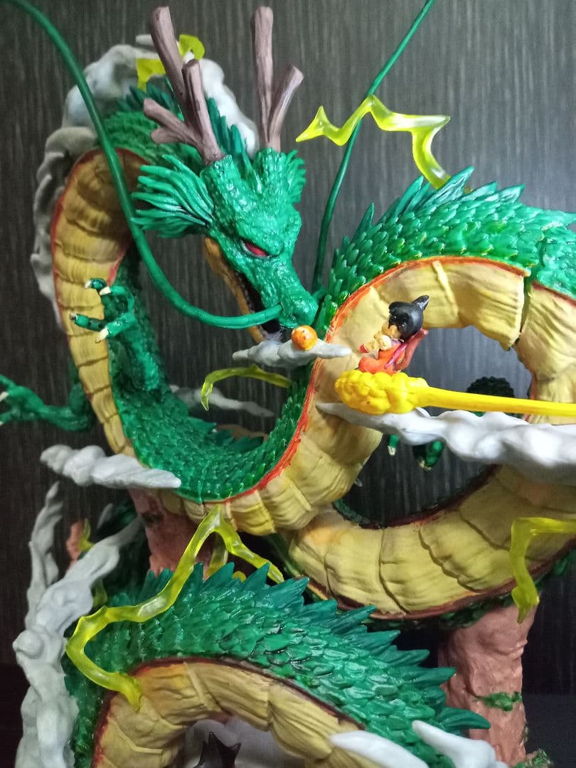 ドラゴンボール 神龍 フィギュア リペイント 孫悟空 シェンロン