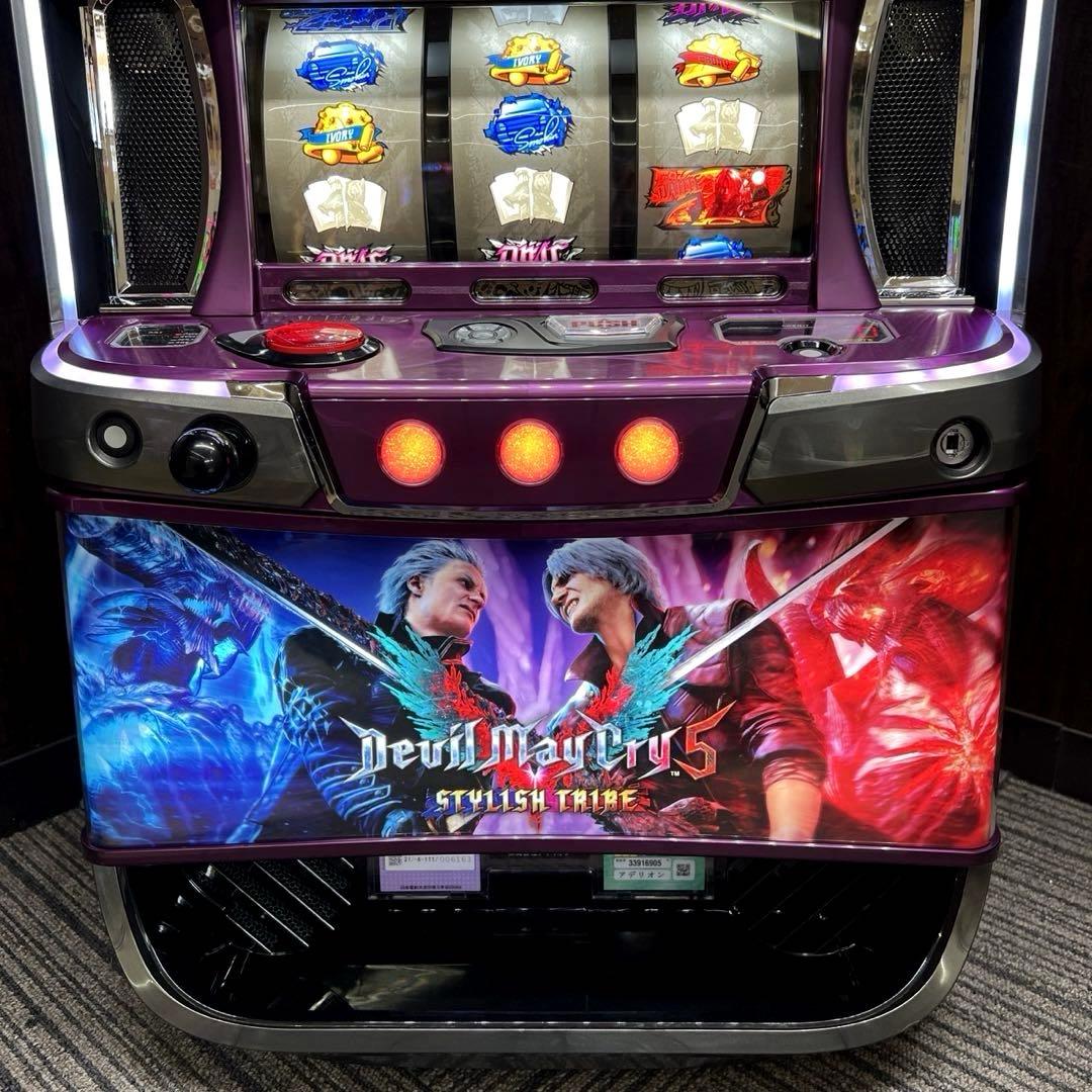 スマスロ 「デビルメイクライ5 スタイリッシュトライブ」　パチスロ実機