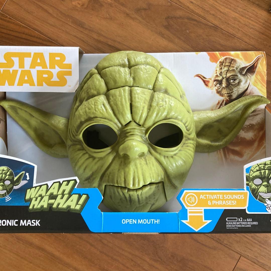 スターウォーズ　ヨーダ　チューバッカ　エレクトロニック　マスク