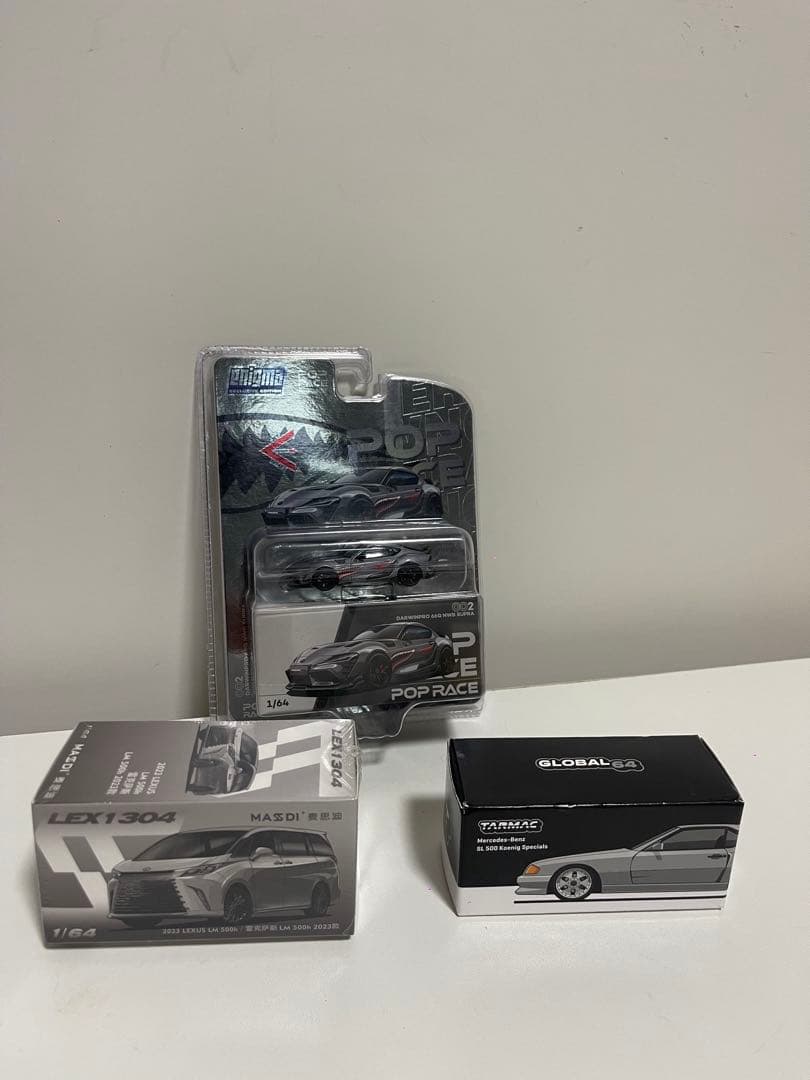 ポップレース　マースディ　ターマックワークス　メルセデスベンツ　レクサス　ミニカ