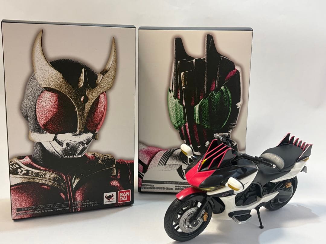 S.H.Figuarts 真骨彫ディケイド クウガ　ディケイダー3点セット
