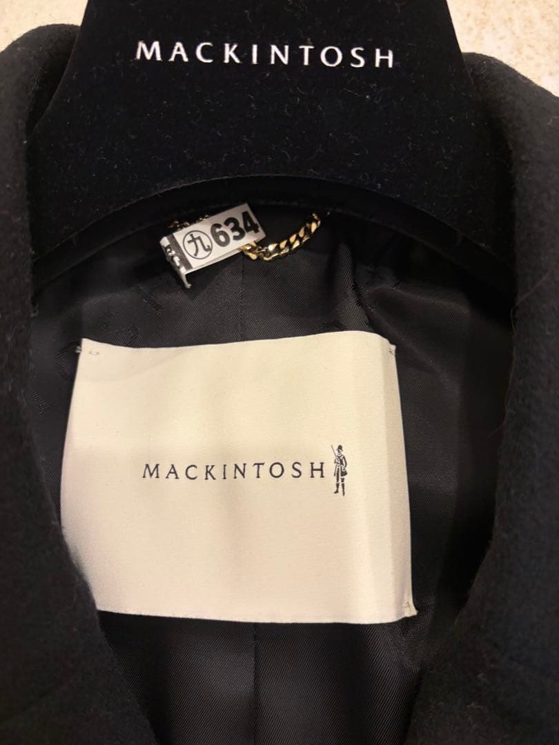 MACKINTOSH 別注HUMBIE チェスターコクーンコートブラック　美品
