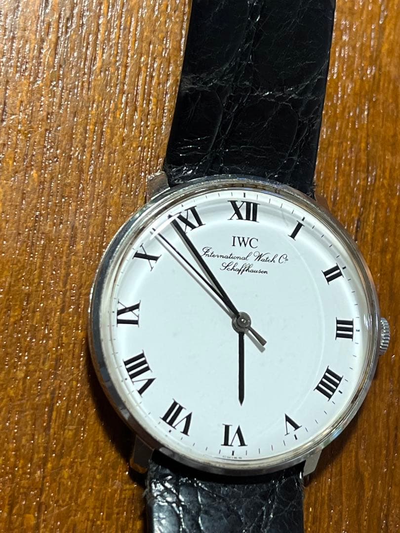 s*i様 iwc 手巻き　ローマンダイヤル ￼￼cal.403 1970年代　美