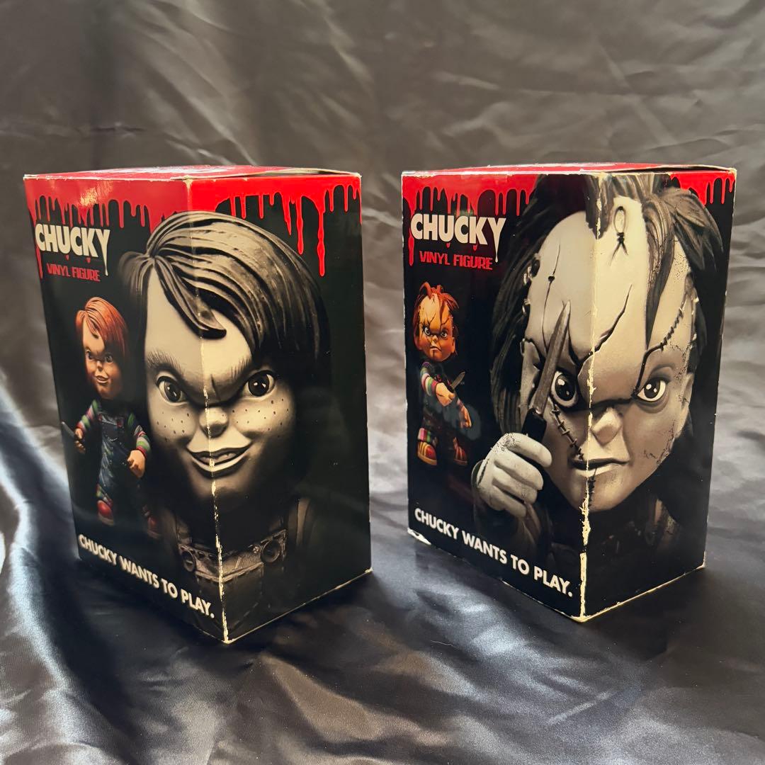 CHUCKY チャイルドプレイ　フィギュア　2体セット　メズコトイズ