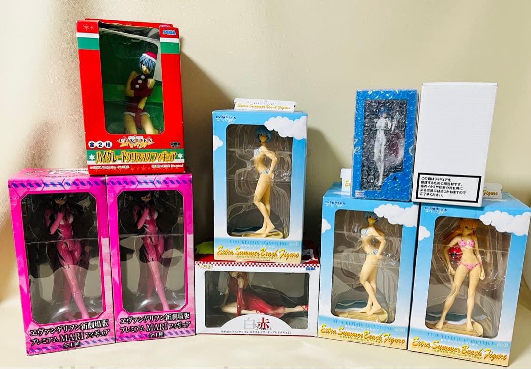 エヴァンゲリオン プレミアム マリフィギュア まとめ売り