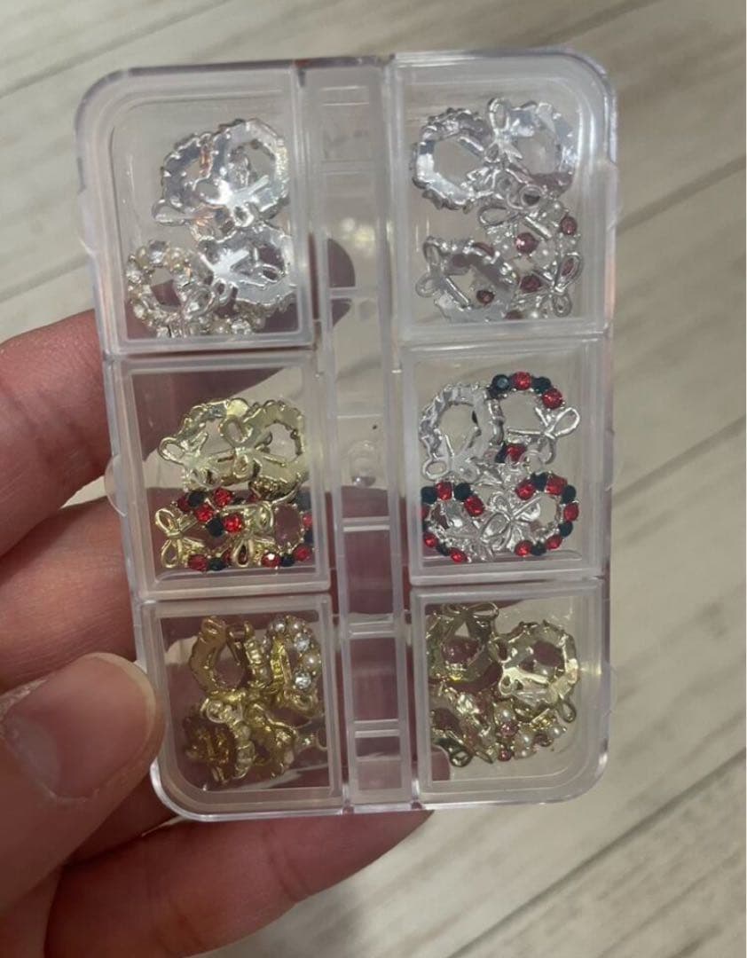 クリスマス ネイルパーツセット