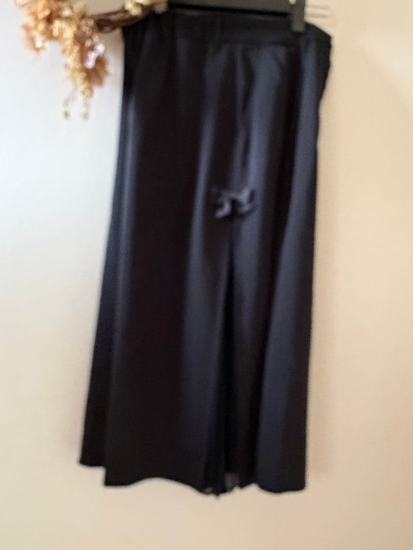 M'S GRACY ブラック ガウチョ、グレーワイドパンツ2点おまとめ