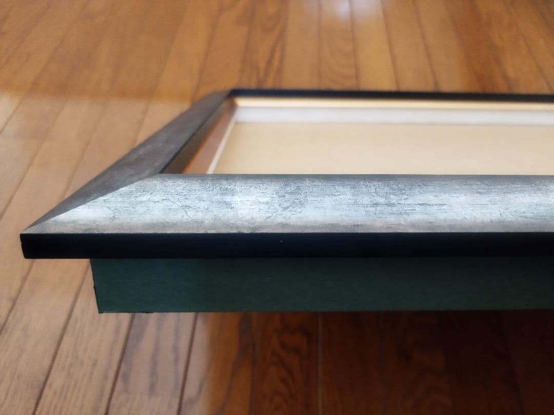 【美品】額縁 油彩額 М12（黄袋・差箱付）