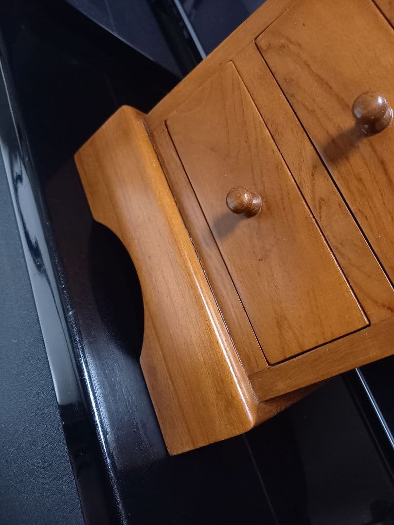 アンティーク　チーク　フレンチ　アーチ　トップ　スモール　ドロワー