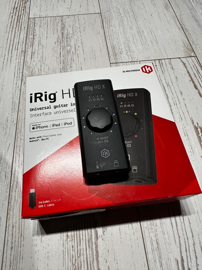 iRig HD X オーディオインターフェース