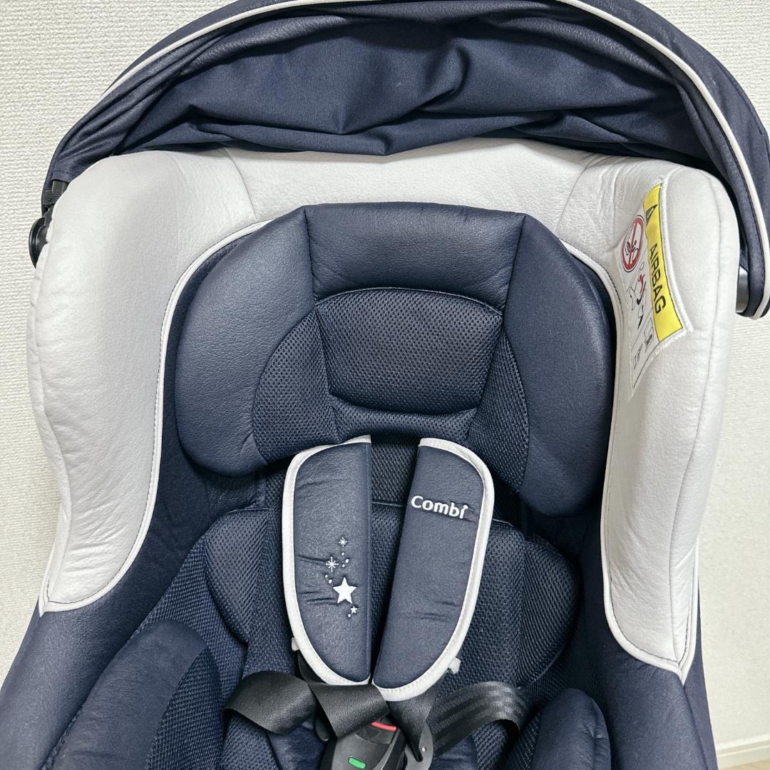 【美品】Combi コンビ クルームーヴ シンプライト シートベルト固定