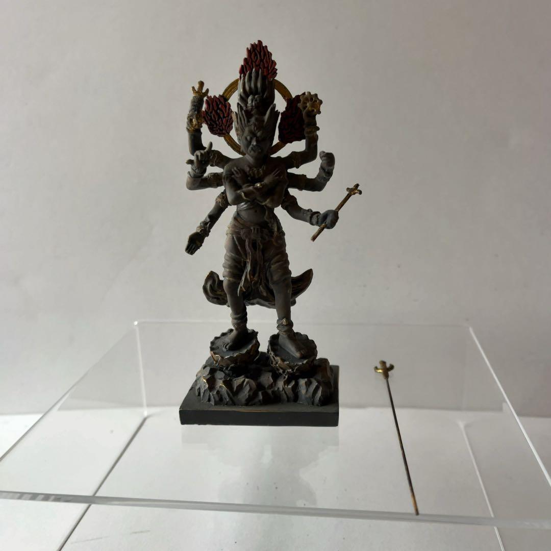 東寺監修 公認】ミニチュア仏像 軍荼利明王(ぐんだりみょうおう)